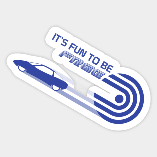 FunToBeFree Sticker